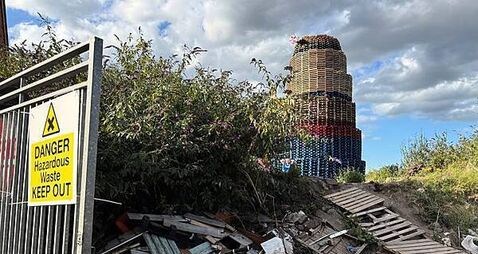 Further safety concerns over asbestos at site of Belfast bonfire