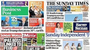 What the papers say: Sunday's front pages