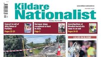 The Front Page of this week's Kildare Nationalist