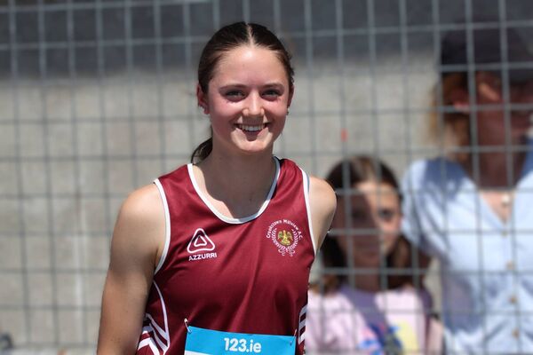 Georgia Myerscough finished first in the U17 Triple Jump