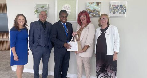 Council welcomes first ambassador of Barbados to Ireland 