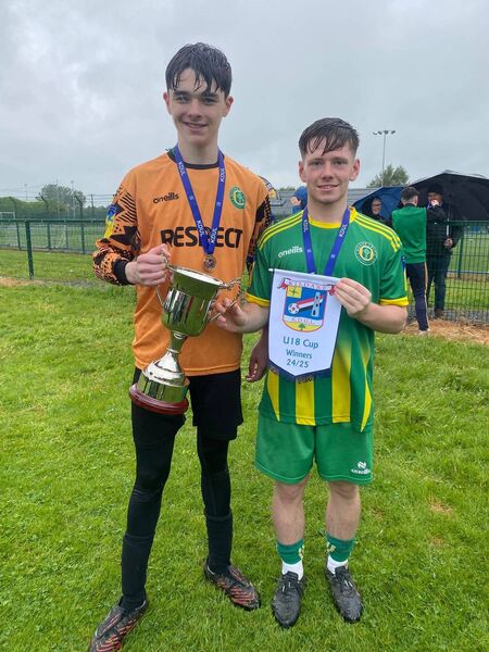 Captain Jamie Dillon and Josh Byrne