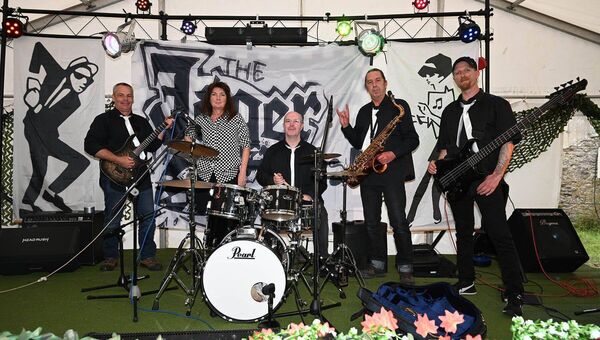The Jageobomers Band performing at the Booleigh SKA Festival Photos Jimmy Fullam 