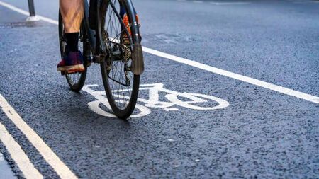 Cycle path being installed in South Kildare