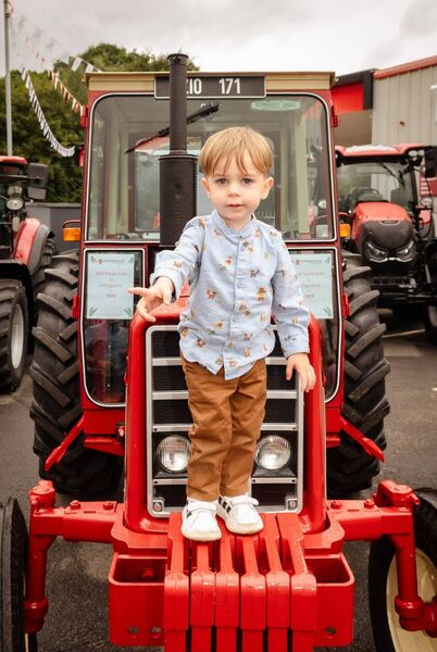  Jack Fitzpatrick (age 2) enjoying the the J.H. Fitzpatrick Ltd 70th Anniversary Celebration in Monasterevin