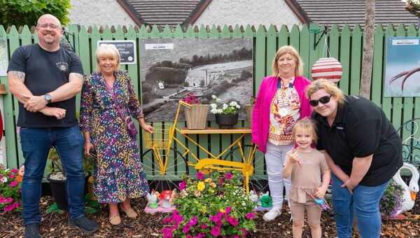 Cllr Mark Leigh, Patricia Berry, Cllr Aoife Breslin, Kacey Mellor and Leanne Donovan