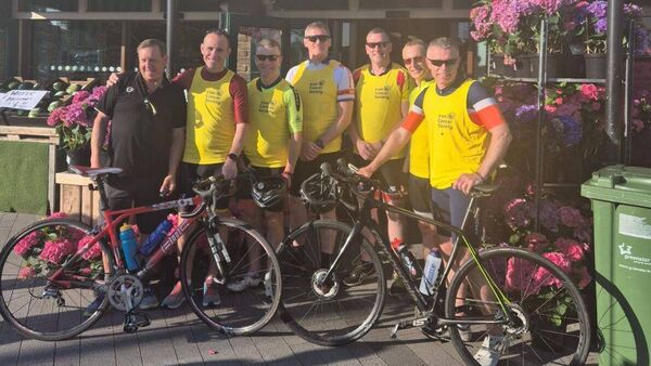 Kildare man's cycle to raise funds for hospital that helped save his life