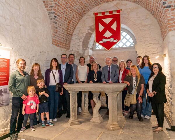 Family and members of Athy munciple district with Frank Taaffe Family and members of Athy munciple district with Frank Taaffe