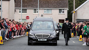 Murder of mother and children has shaken community to its core, service told