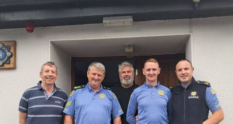 Ballylinan Sergeant lauded on retirement