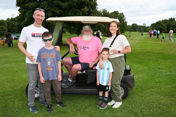 The Byrne Family with Paul Moran The Byrne Family with Paul Moran