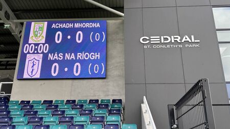 LIVE BLOG: Follow the action live as Naas take on Moorefield