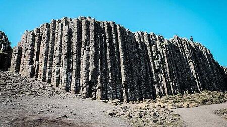 Part of Giant’s Causeway cordoned off following rockfall