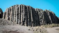 Part of Giant’s Causeway cordoned off following rockfall