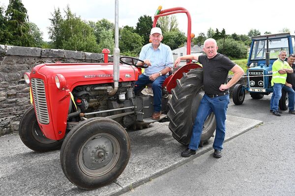 Matty Kane and Sean Carey 1957 Massey Ferguson 35x Matty Kane and Sean Carey 1957 Massey Ferguson 35x