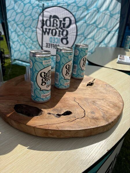 Grab and Grow coffee cans Grab and Grow coffee cans