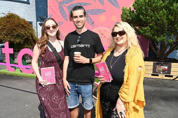 Niamh Flynn, Seamus Keher and Laura Fitzachary 
