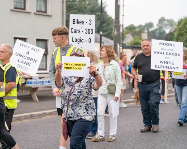 Moone and Timolin Road Protest