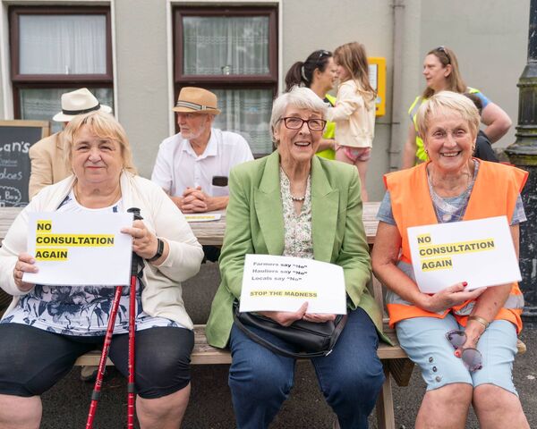 Wieslawa Sluzeska, Kathleen Brown and Mary Hendy