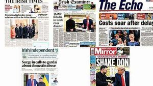 What the papers say: Tuesday's front pages What the papers say: Tuesday's front pages