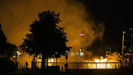 Part of Luas Red line to remain closed for 'minimum' of serveral weeks following fire