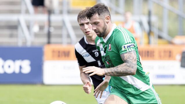 <p>Matty Byrne made a return to the Sarsfields' starting line up for their win over Maynooth</p>