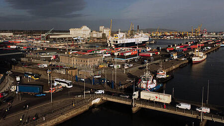 Two men arrested after nearly €1m worth of cocaine seized at Dublin Port