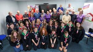 Kildare Girl Guides guide men's shed through tech skills Kildare Girl Guides guide men's shed through tech skills