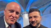 Kildare senator meets President Zelenskyy on Ukraine trip 
