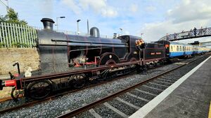 Athy train station gets a blast from the past