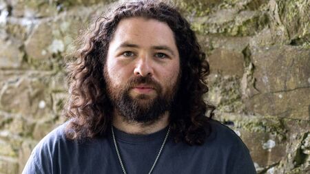Kildare artist hangs his work on the Falls Road