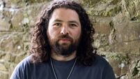 Kildare artist hangs his work on the Falls Road