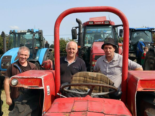 Michael Duffy, Calverstown; Adam Talbot, Valleymount; and Martin Whelan, Ballyshanno