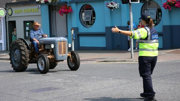 Gardaí lent a hand on the day 