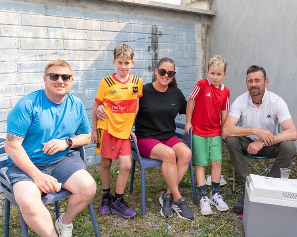 Brian, Bobby, Jeanette, Harry and Michael Kelly