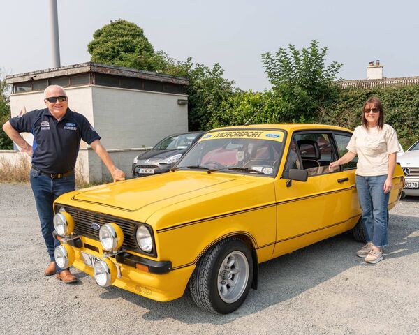 Mick Dillon and Laura Brophy