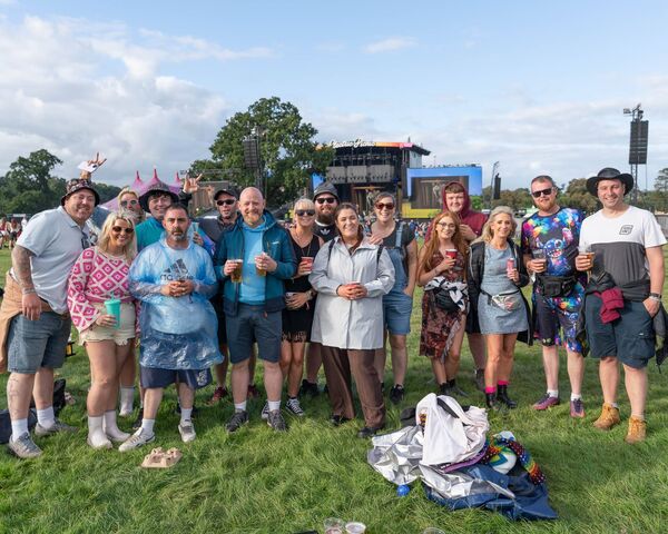 Some of the Castlemitchell crew who made the trek to Stradbally