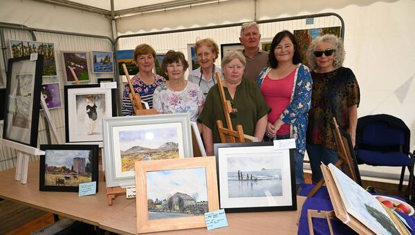 Claire Murphy, Marie Egan, Brid Feeney, Patricia Moore, Alan Walsh, Graine Mulrennan and Rosanna Shannon Old School Art Group Miltown Claire Murphy, Marie Egan, Brid Feeney, Patricia Moore, Alan Walsh, Graine Mulrennan and Rosanna Shannon Old School Art Group Miltown