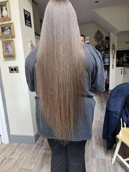 Before the hair cut Before the hair cut