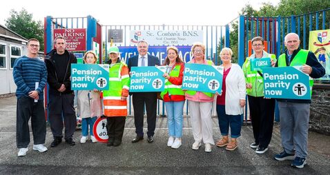 Kildare schools join strike for pension parity