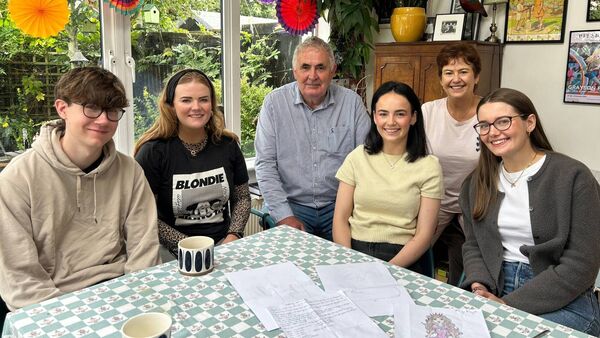 Maintain Hope founder Gerry O'Donoghue and Director Esther Reddy, centre and back, with volunteers Patrick Gaffney, Aisling and Brona Dooley, and Shona Leslie Maintain Hope founder Gerry O'Donoghue and Director Esther Reddy, centre and back, with volunteers Patrick Gaffney, Aisling and Brona Dooley, and Shona Leslie
