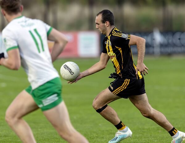 Ben Ryan on the ball for Round Towers Photo: Sean Brilly Ben Ryan on the ball for Round Towers Photo: Sean Brilly