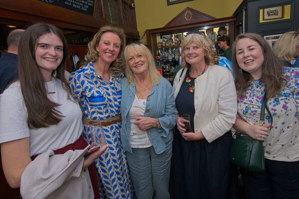 Christine McMahon, Grace Clancy-Hynan, Marie Speiran, Niamh and Emer McMAhon, at the launch