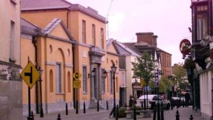 <p>The woman appeared at Portlaoise District Court</p>