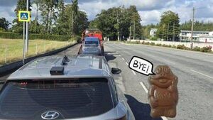 Car purchased for '2,500 Freddo bars' in Kildare seized by gardaí