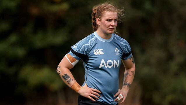 Kildare's Ruth Campbell has been named in Ireland's starting XV for this Sunday's Pool C decider with New Zealand at the Women's Rugby World Cup. Photo ©INPHO/Ben Brady. <p>Kildare's Ruth Campbell has been named in Ireland's starting XV for this Sunday's Pool C decider with New Zealand at the Women's Rugby World Cup. Photo ©INPHO/Ben Brady.</p>