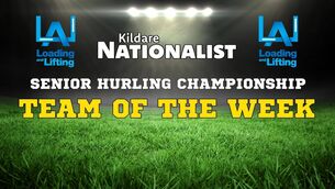 <p>Loading and Lifting Kildare Nationalist Senior Hurling Championship Team of the Week</p>
