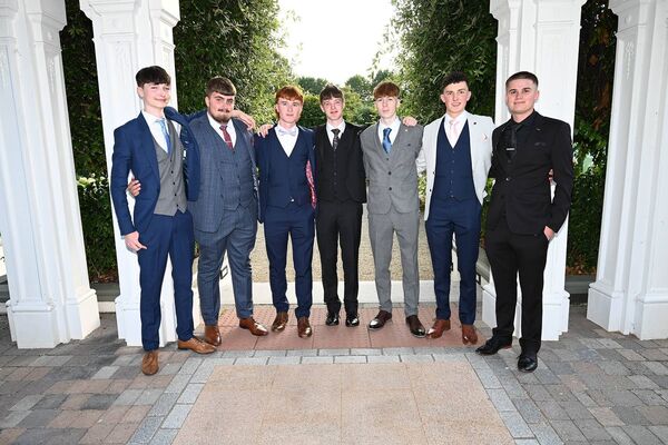St Paul's school lads enjoying their debs St Paul's school lads enjoying their debs