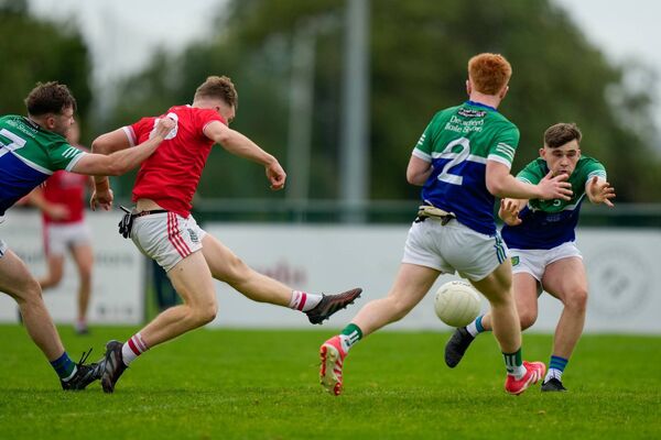 Colm Moran scoring his third goal of the game Colm Moran scoring his third goal of the game