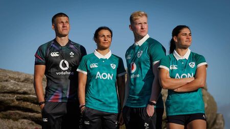 Canterbury unveil new Ireland jersey inspired by the outdoors of Ireland
